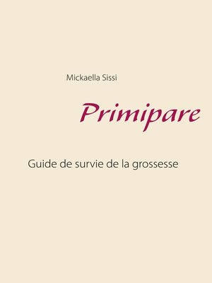cover image of Primipare